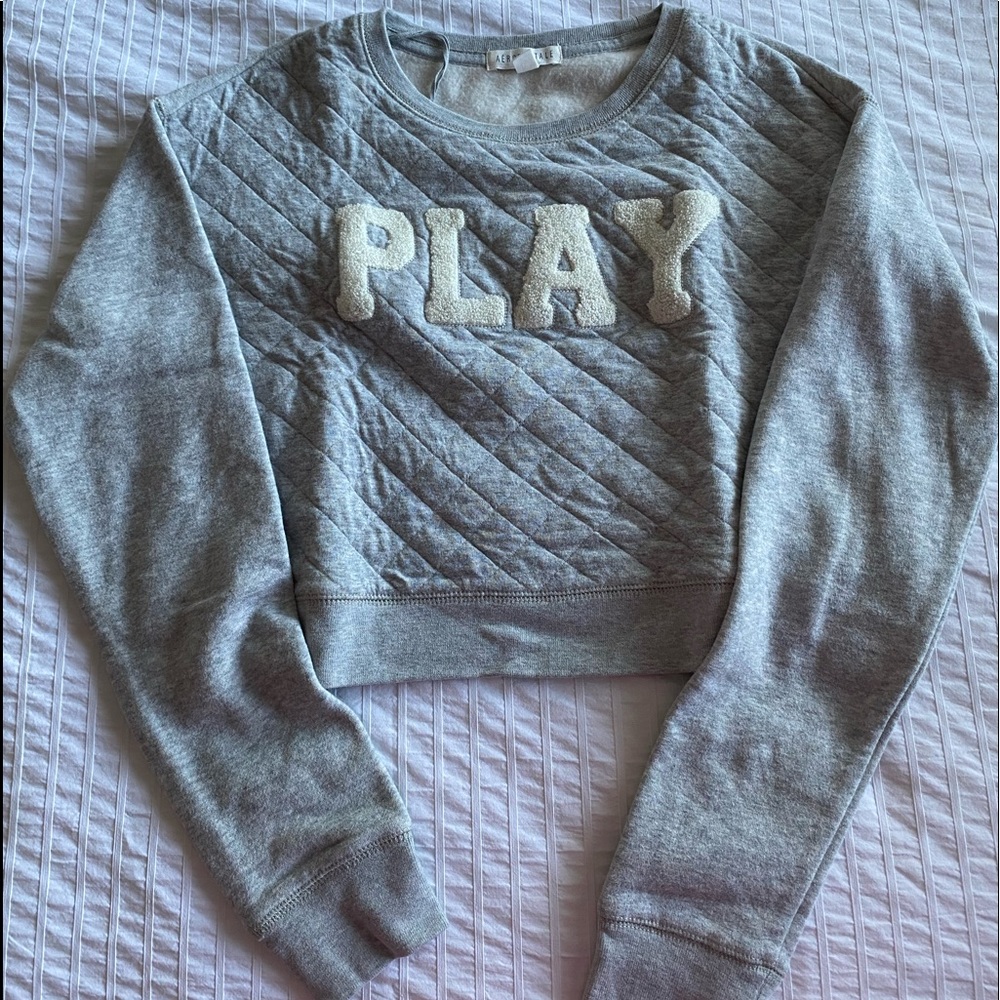 Cropped sweater